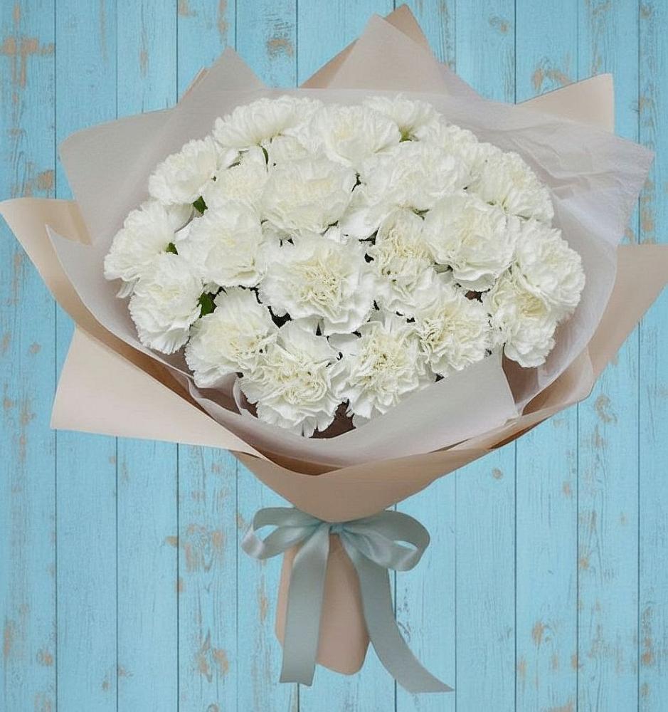 Букет цветов из: Гвоздики в Бородино ГО Мытищи