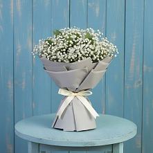 Букет цветов из:  Гипсофила в Бородино ГО Мытищи