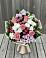 Букет цветов из: Альстромерии, Гвоздики, Розы и Хризантемы в Бородино ГО Мытищи