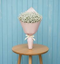 Букет цветов из:  Гипсофила в Бородино ГО Мытищи