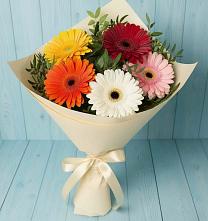 Букет цветов из:  Герберы в Бородино ГО Мытищи