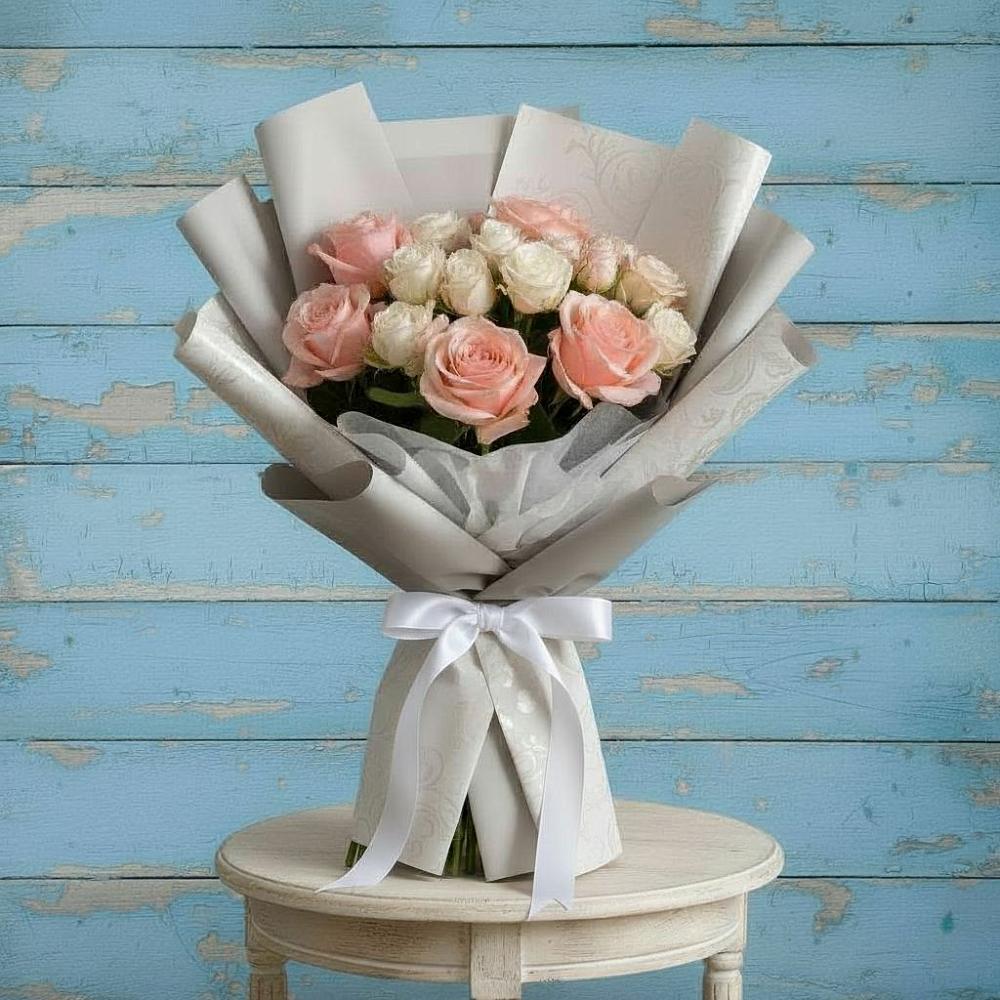 Букет цветов из: Розы в Бородино ГО Мытищи