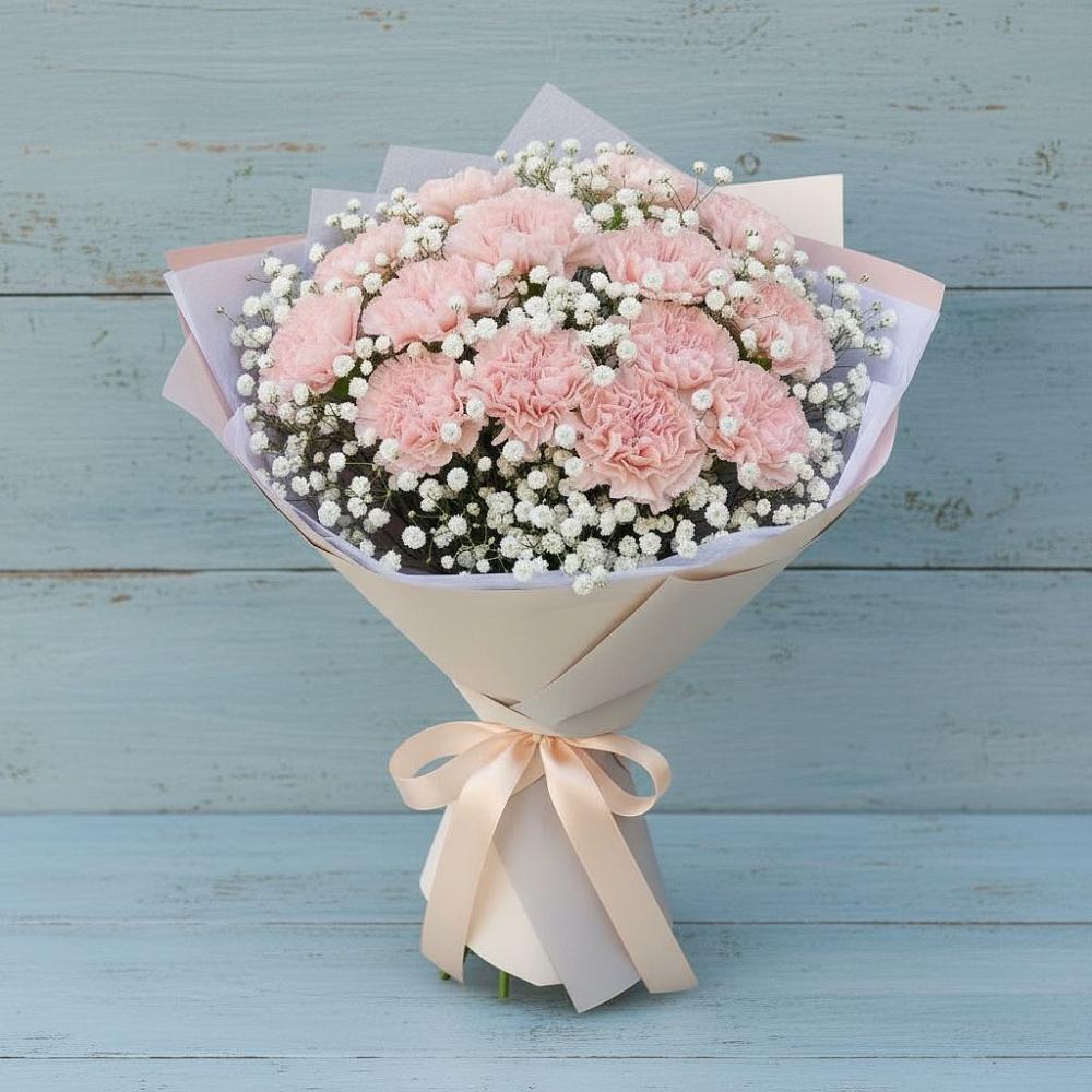 Букет цветов из: Гвоздики в Бородино ГО Мытищи