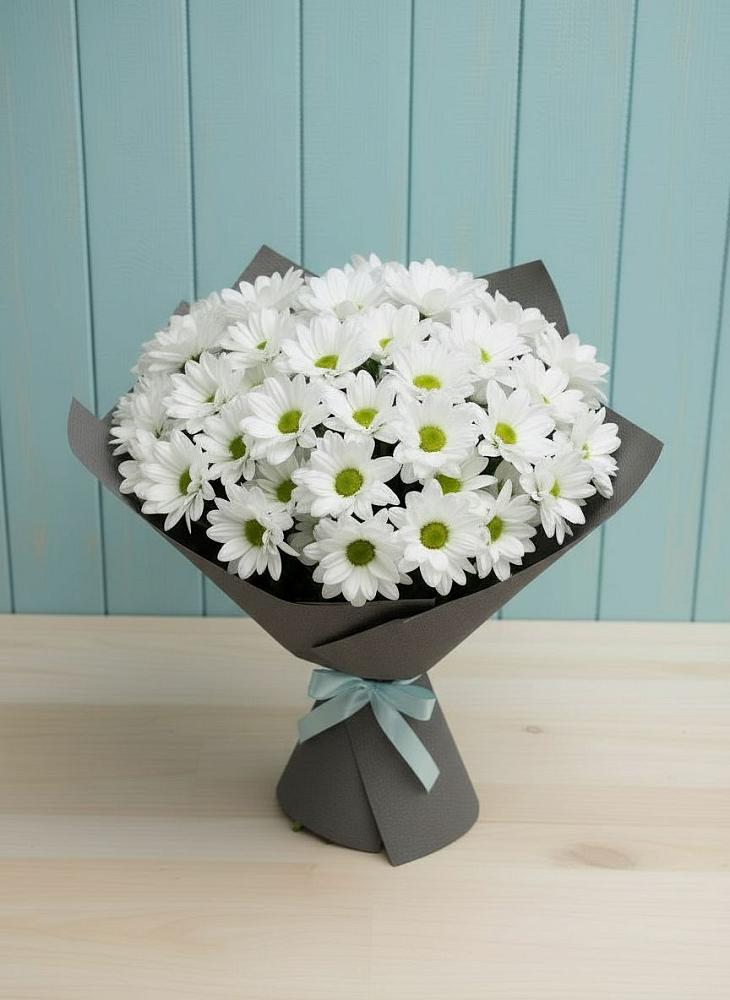 Букет цветов из: Хризантемы в Бородино ГО Мытищи