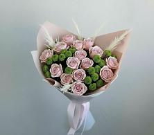 Букет цветов из:  Розы и Хризантемы #REPLACE_PRED# Бородино ГО Мытищи