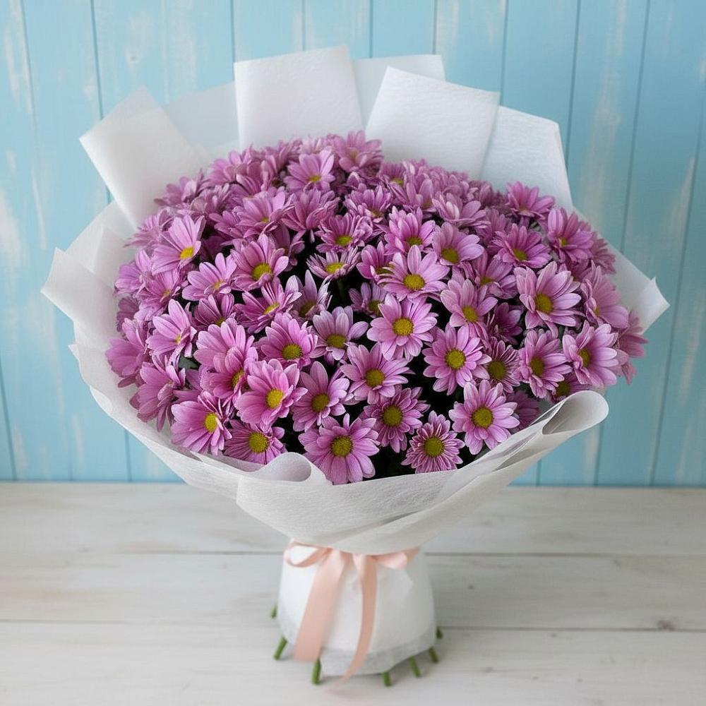 Букет цветов из: Хризантемы в Бородино ГО Мытищи