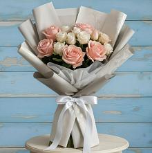 Букет цветов из:  Розы #REPLACE_PRED# Бородино ГО Мытищи