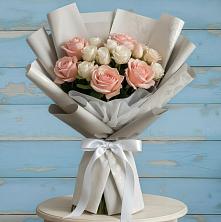 Букет цветов из:  Розы в Бородино ГО Мытищи