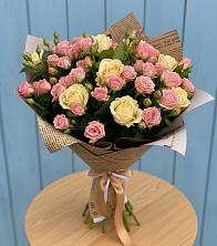 Букет цветов из:  Розы в Бородино ГО Мытищи