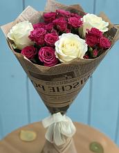 Букет цветов из:  Розы #REPLACE_PRED# Бородино ГО Мытищи
