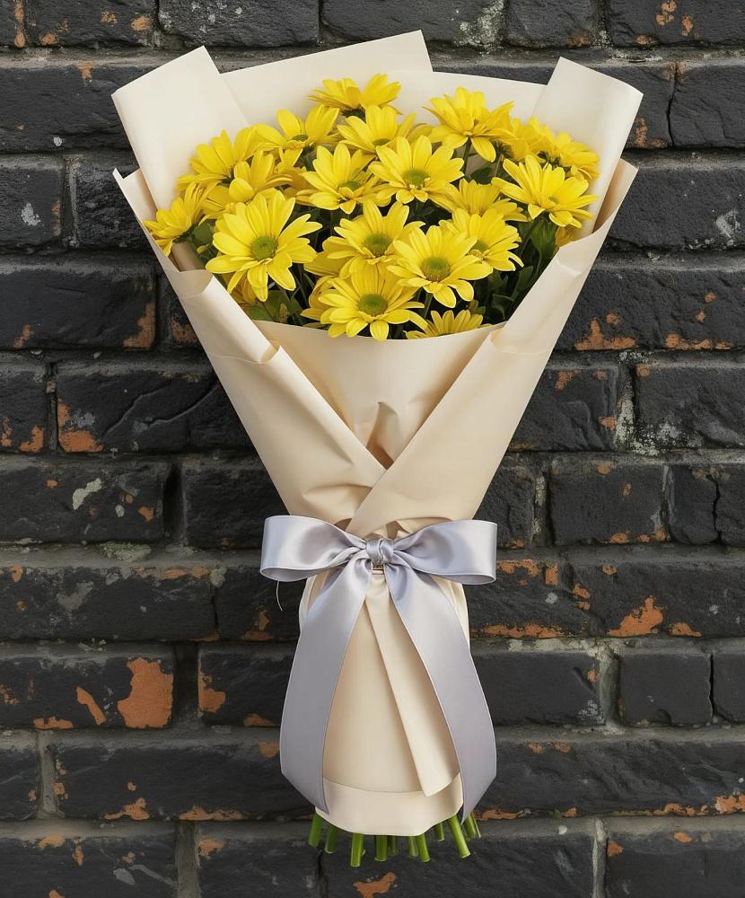 Букет цветов из: Хризантемы в Бородино ГО Мытищи
