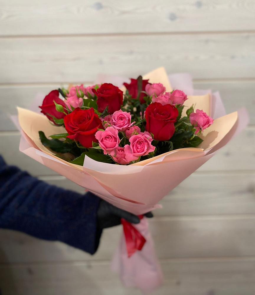 Букет цветов из: Розы в Бородино ГО Мытищи