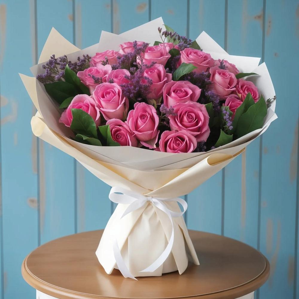 Букет цветов из: Розы в Бородино ГО Мытищи