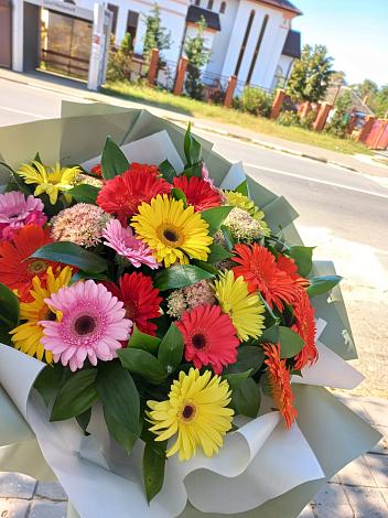 Букет цветов из: Герберы в Бородино ГО Мытищи