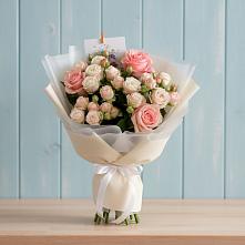 Букет цветов из:  Розы в Бородино ГО Мытищи
