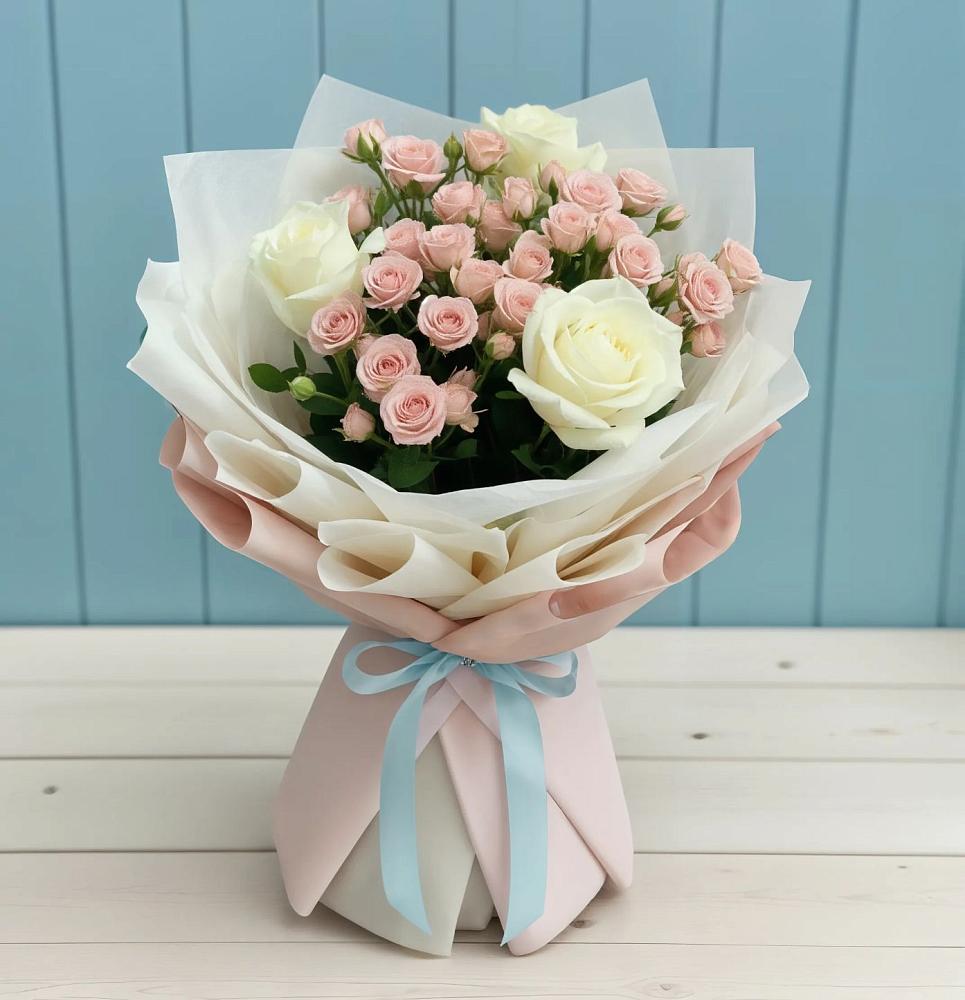 Букет цветов из: Розы в Бородино ГО Мытищи