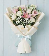 Букет цветов из:  Лилии в Бородино ГО Мытищи