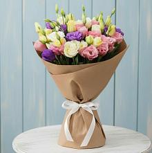 Букет цветов из:  Лизиантусы в Бородино ГО Мытищи