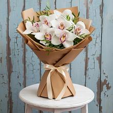 Букет цветов из:  Орхидеи и Розы #REPLACE_PRED# Бородино ГО Мытищи